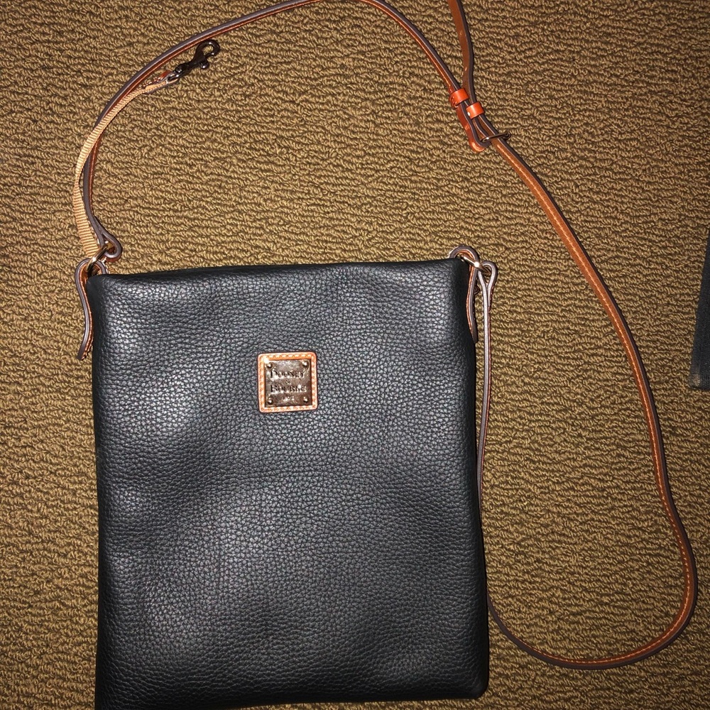 Dooney & Burke Crossbody Black and Brown